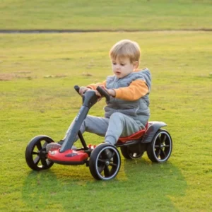 Carro Go Kart Eléctrico Plegable Niños Ajustable Velocidad