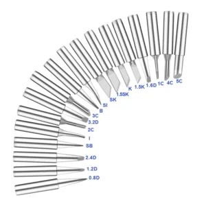 Set 17 puntas para cautín soldadura intercambiables