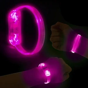 Pulsera led luminosa para correr seguridad noche x2