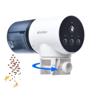 Comedero automático para peces programable