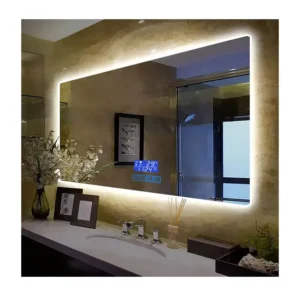 Espejo para baño con luz led y antiempañante
