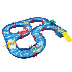 Pista de agua para niños juego acuático