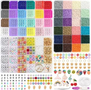 Kit para Hacer Pulseras DIY Cuentas y Herramientas