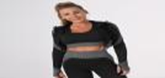 conjunto deportivo mujer top y leggings sin costuras