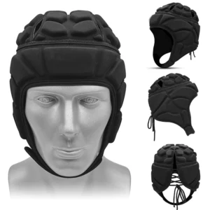 Casco de rugby protector acolchado para contacto