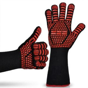Guantes Para Fuego Aptos Para Horno Barbacoa O Asador