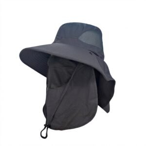 Sombrero pescador con cubre cuello protección solar UV