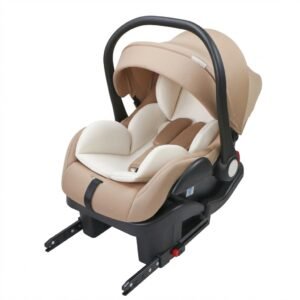 Portabebe Autoasiento Travel 3 En 1 Color Gris Claro