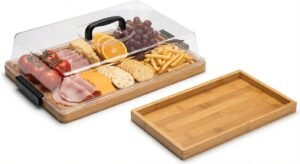 Tabla Para Quesos y Charcuteria con Tapa