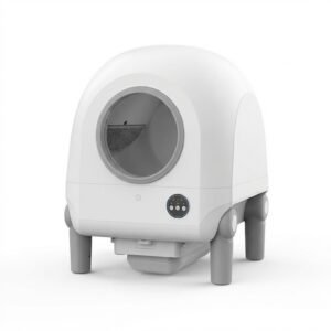 Arenero automático para gato con pantalla táctil 70L