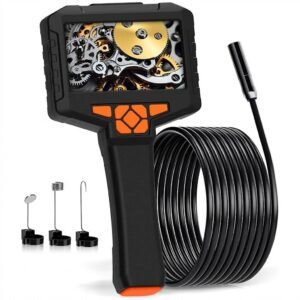 Boroscopio endoscopio inspección 4.3 pulg pantalla 5 metros