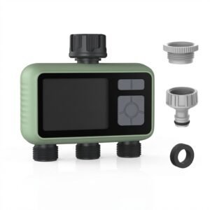 Temporizador de Riego Automático 3 Salidas para Jardín