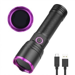 Lampara de Luz Ultravioleta Usb Recargable Alta Potencia