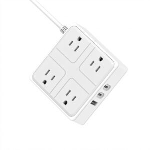 Extensión Regleta Multicontacto Eléctrica 2usb 2tipo-c 3m