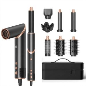 Secadora de cabello 7 en 1 rizador automatico silencioso