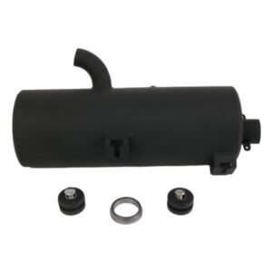 Escape Deportivo Moto Universal Negro Con Silenciador