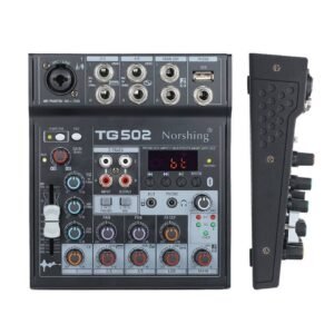Mezclador GC Tg502 Audio Consola De 5 Canales Tarjeta
