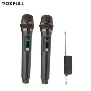 Microfonos Gc De Mano 2 Inalambrico Uhf Universal De Maletin