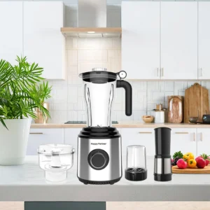 Licuadora Professional Blender 2 En 1 Con Vaso De Plástico