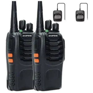 RADIOS BF-888S WALKIE TALKIE UNF MANOS LIBRE 400-470 MITHZ