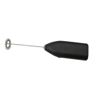 Espumador de leche eléctrico mini batidor de mano negro
