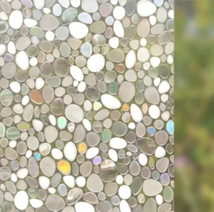 Película decorativa para ventana mosaico espejo 45*200 CM