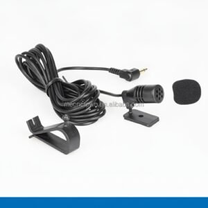 Micrófono de solapa para coche cable 3 metros jack 3.5mm