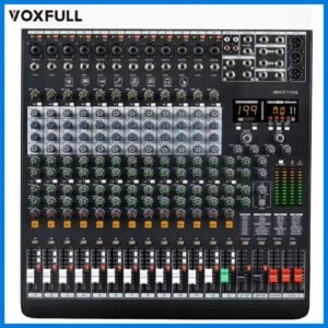 Mezcladora de audio profesional 12 canales con Bluetooth