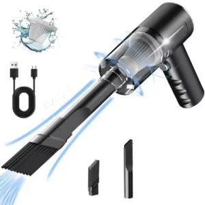 aspiradora inalambrica portatil para auto y casa 120w
