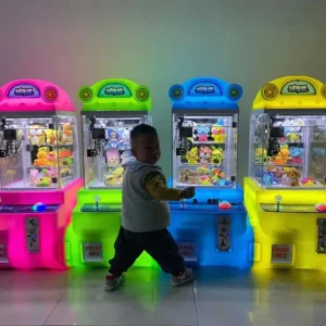 maquina de garra con peluches para niños arcade infantil