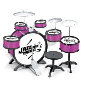 JUGUETE BATERIA JAZZ DRUMEXPLORE SPACE AZUL AMARILLO