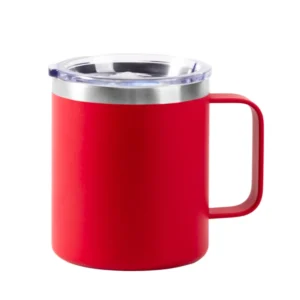 Termo taza con asa acero inoxidable doble pared 16oz