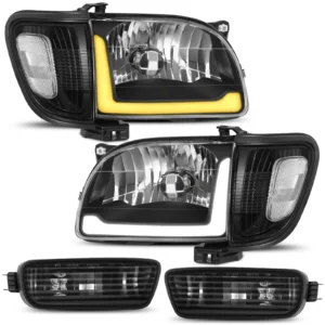 Faros led con luz dia para toyota tacoma 2001 2004