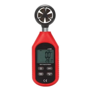 anemometro digital medidor velocidad viento temperatura