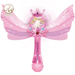 Espada de burbujas retráctil con luz led para niños