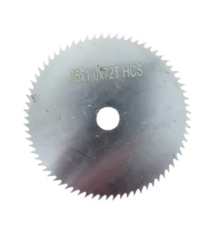 Disco sierra circular 75mm 72 dientes corte madera metal
