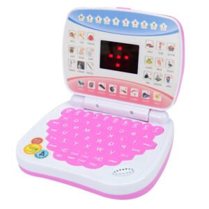 Laptop juguete educativa para niños con pantalla LED